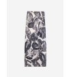 Юбка с ботаническим принтом из натурального шелка Alysi
