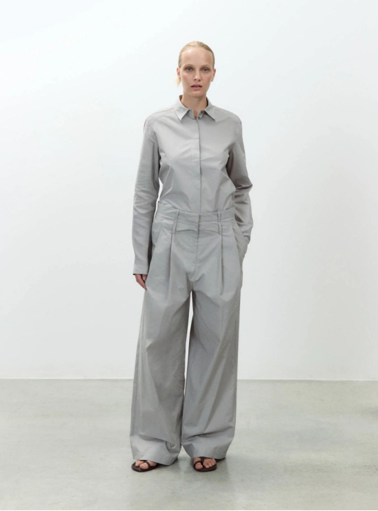 Брюки серого цвета Alysi