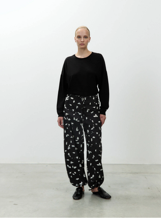 Брюки-алладины с цветочным принтом Alysi