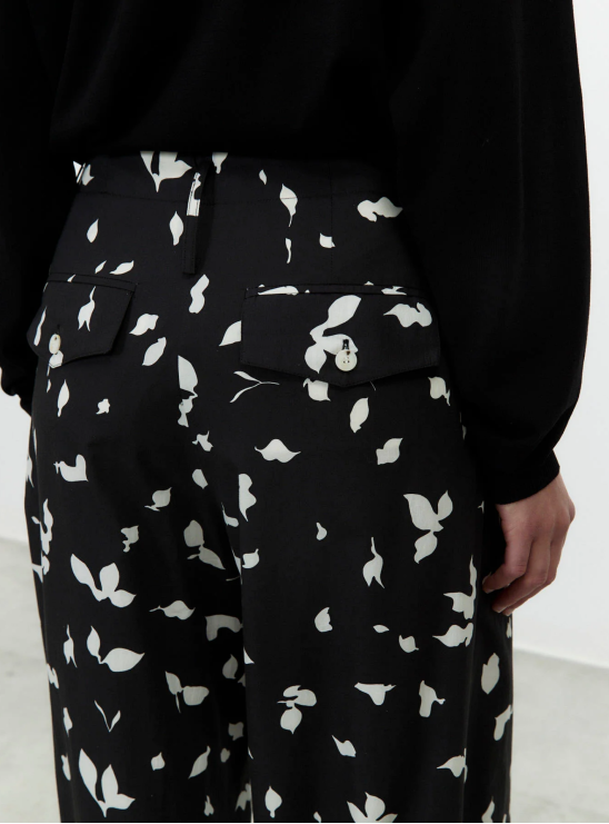 Брюки-алладины с цветочным принтом Alysi