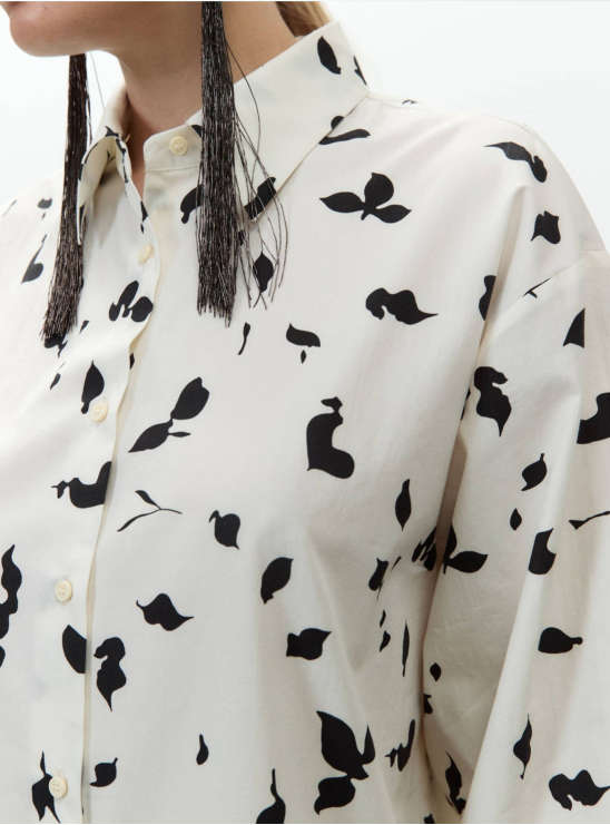 Рубашка с цветочным принтом Alysi