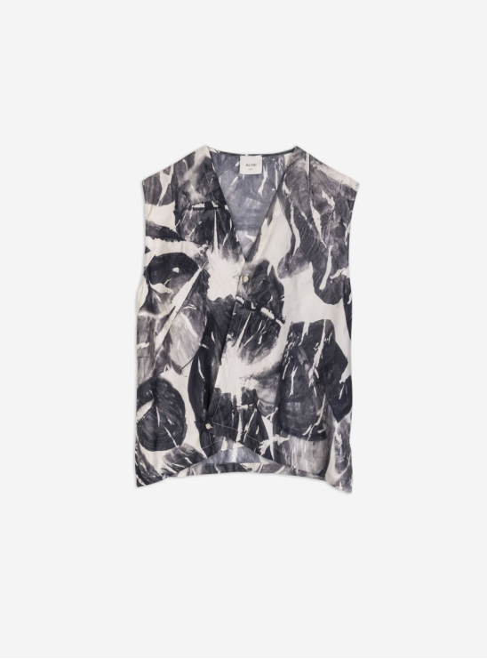 Жилет с ботаническим принтом Alysi
