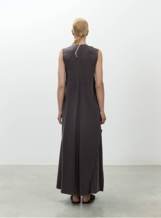 Платье серо-фиолетового цвета Alysi