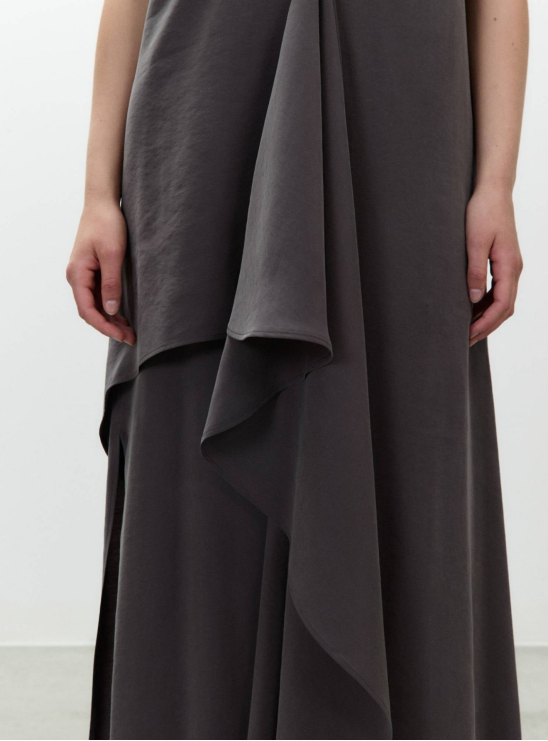 Платье серо-фиолетового цвета Alysi