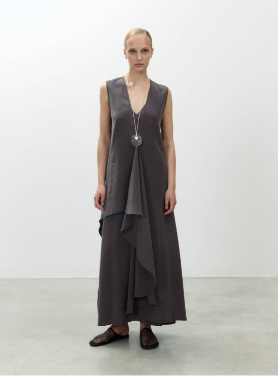 Платье серо-фиолетового цвета Alysi