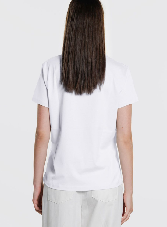 Футболка белого цвета Duno