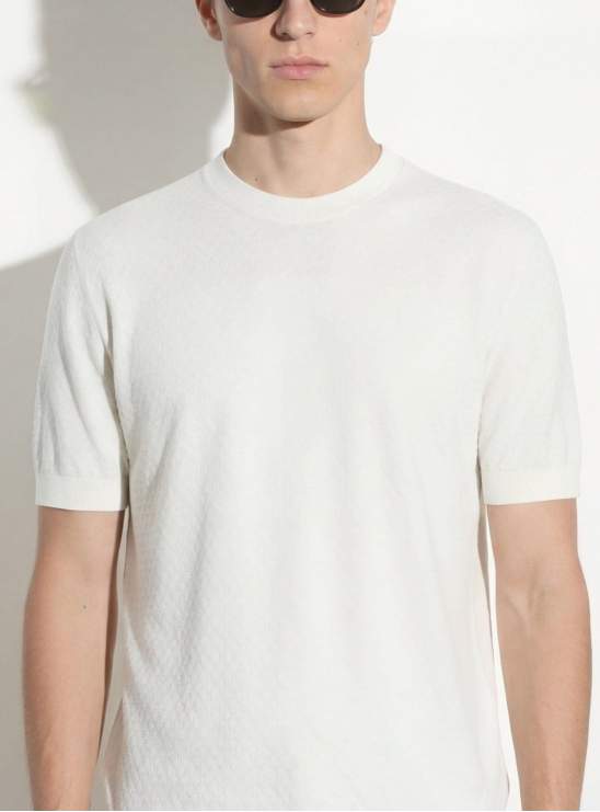 Джемпер молочного цвета Paolo Pecora