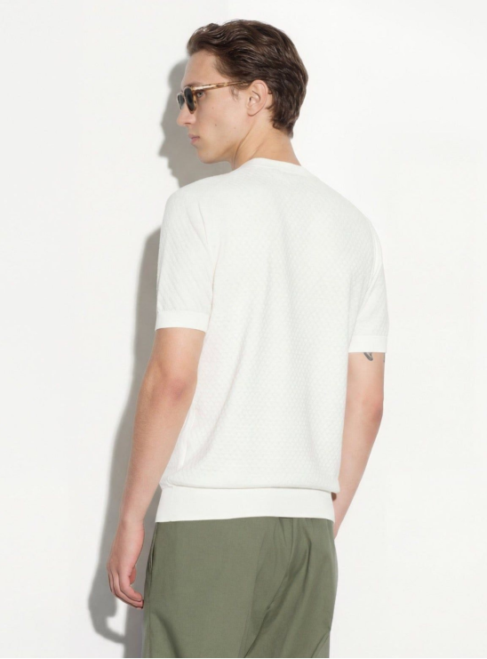 Джемпер молочного цвета Paolo Pecora