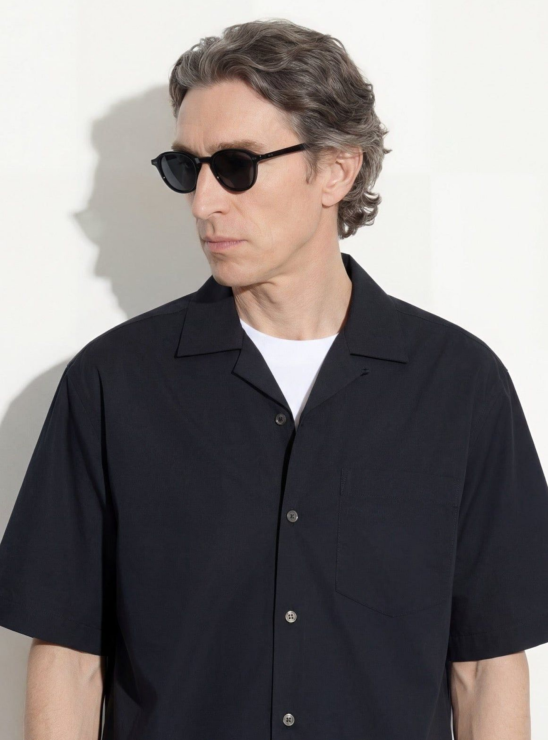 Рубашка черного цвета Paolo Pecora