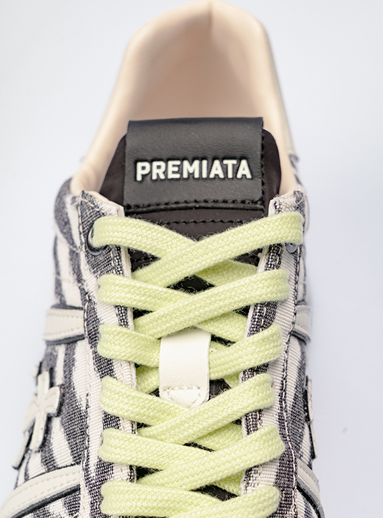 Кроссовки Premiata Conny 7361 c анималистичным принтом
