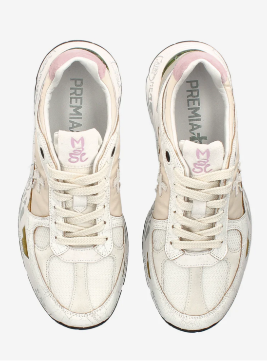 Комбинированные кроссовки с акцентными вставками Premiata Mase 6680