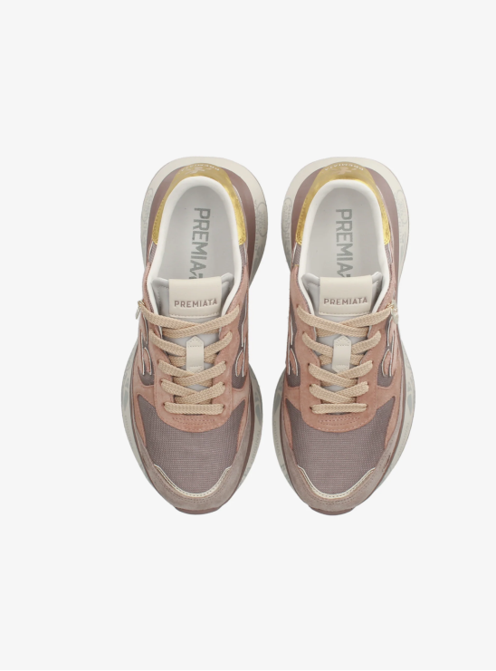 Кроссовки Premiata Laurin 7801 с акцентными вставками